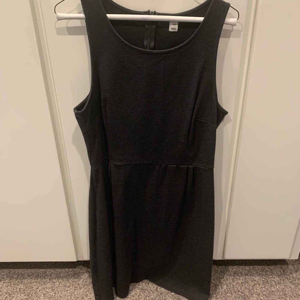 Gray cotton dress